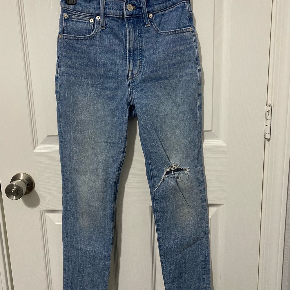 Madewell The Perfect Vintage Crop Jeans High Rise